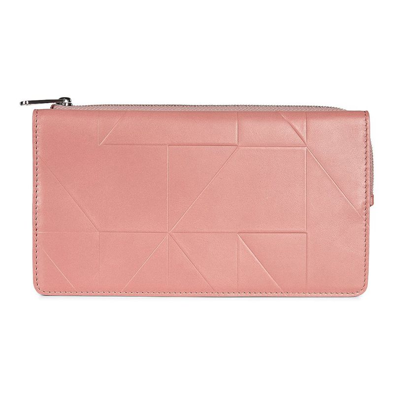 Women ECCO GEOMETRIK - Wallets Pink - India UTXPAK206